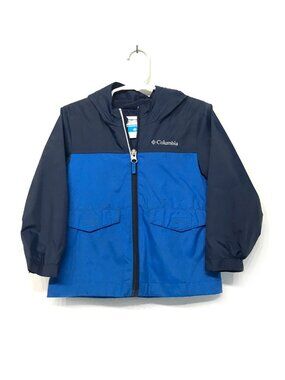 Columbia Kid's Windbreaker Jacket Blue Size 3T